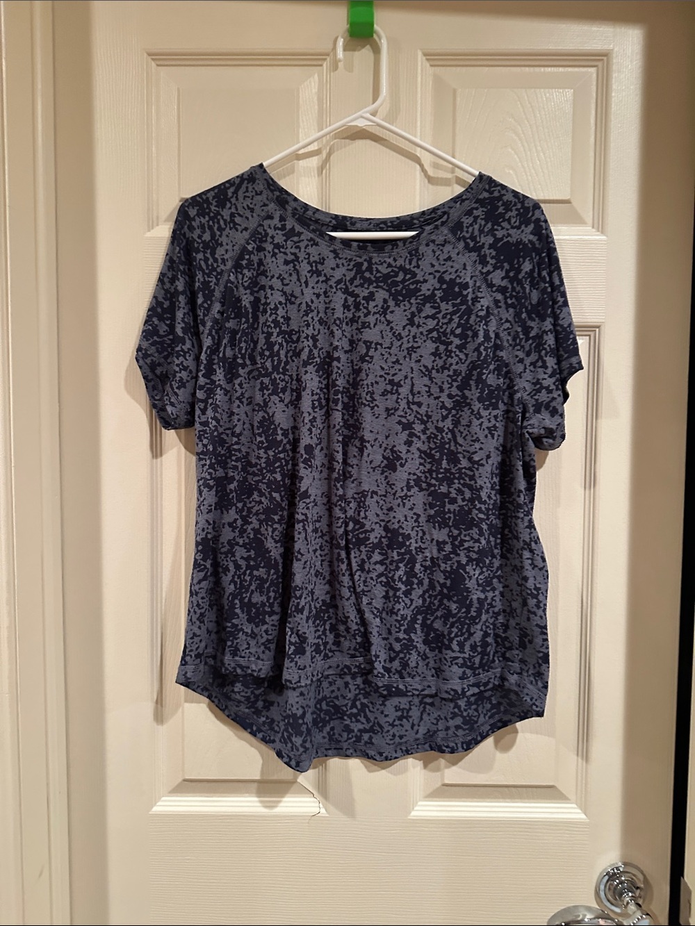 tek gear Navy Speckled Short Sleeve Tee